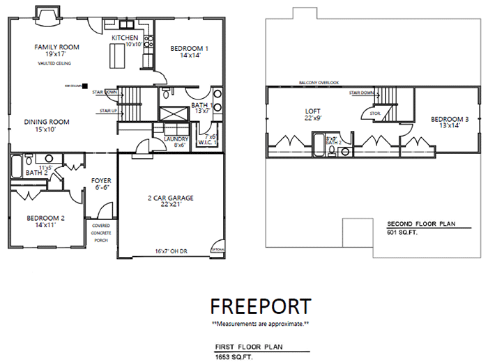 image of Freeport floorplan