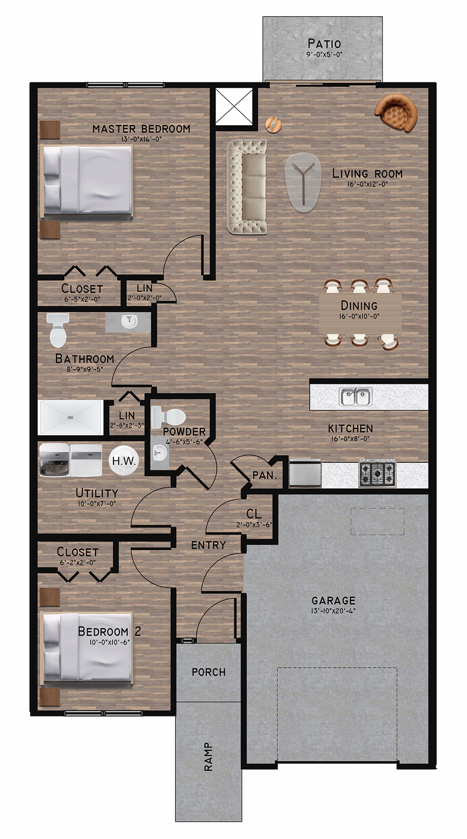 image of Hillside Place Floor Plan