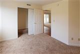 one bedroom apt. bedroom, view of closet and hallway