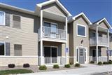 Exterior view of apartment buildings