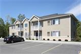 Exterior view of apartment buildings