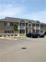 Exterior view of apartment buildings