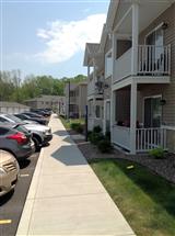 Exterior view of apartment buildings